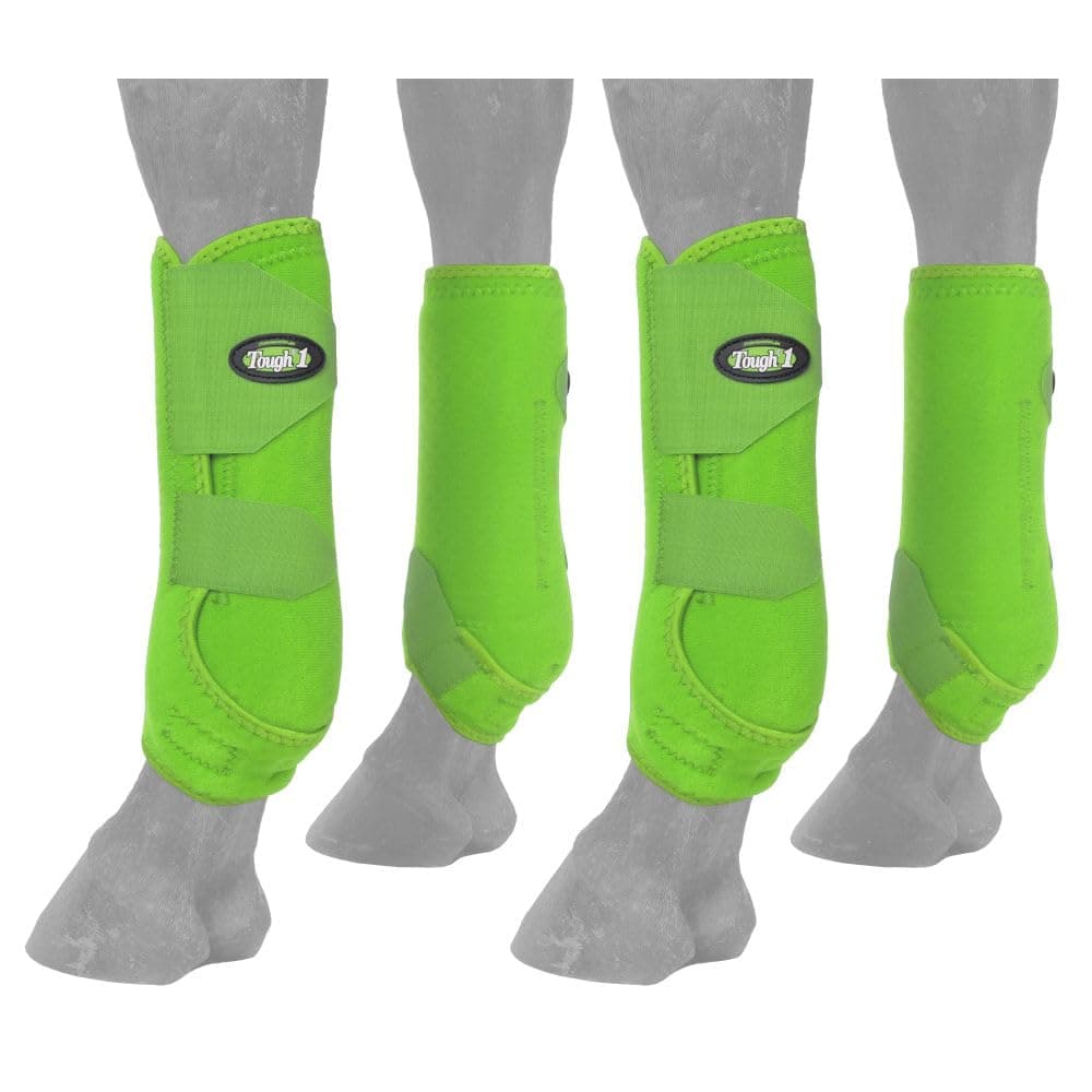 Tough 1 Extreme Vented Sport Boots Set, Black, Large — view 5