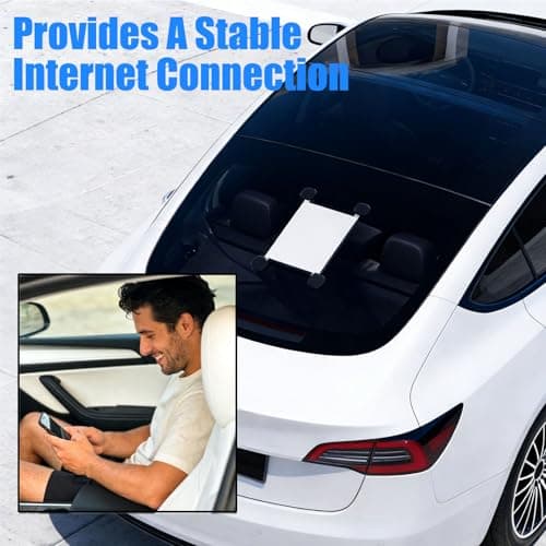 Kinktons Starlink Mini Mount Accessories, Industrial-Grade Secure Suction Cup Mount for Car Truck Windshield Sunroof Window Roof Dashboard, Stable Satellite Signal for RVs Boats Road Trips Outdoor Use — view 2