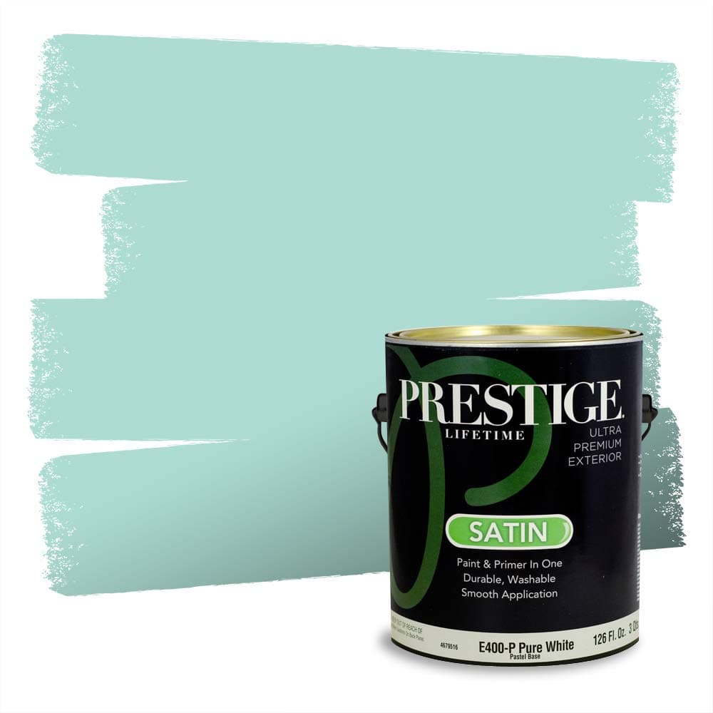 PRESTIGE Paints Interior Paint and Primer In One, 1-Gallon, Semi-Gloss, Comparable Match of Valspar* Dewdrop* — view 828