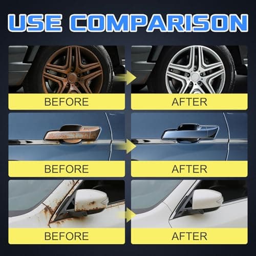 DZCKTFYGRT Rust Remover Spray for Metal, Multipurpose Rust Stain Remover, Heavy Duty Metal Cleaner, Rust Remover Spray, for Metals, Tools, Cars, Chains,Iron Out Rust Remover (2pcs) — view 4