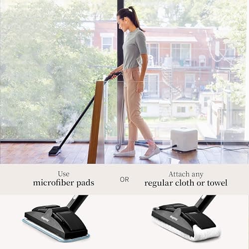 Dupray Neat Steam Cleaner, Powerful Multipurpose Steamer for Floors, Cars, Tiles, Grout, and More (17-piece (Neat Steam Cleaner)) — view 3