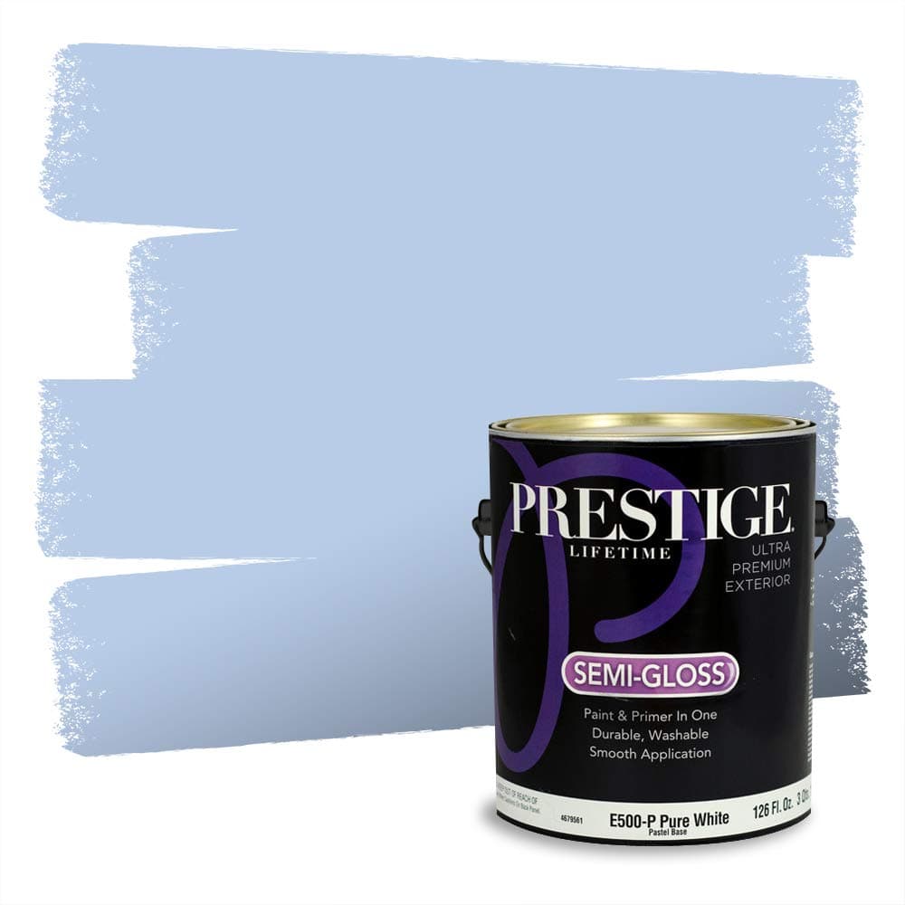 PRESTIGE Paints Interior Paint and Primer In One, 1-Gallon, Semi-Gloss, Comparable Match of Valspar* Dewdrop* — view 207