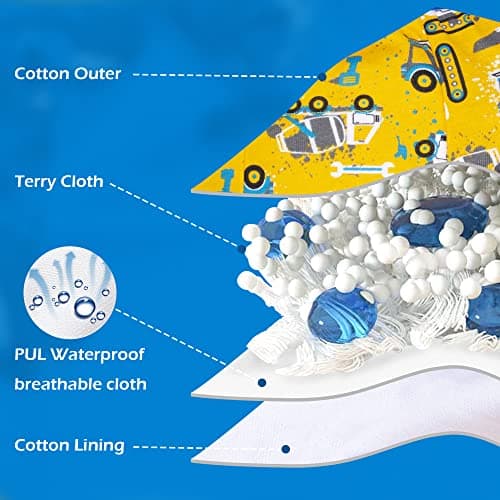BIG ELEPHANT Toddler Potty Training Pants Baby Boys Cotton Underwear 10 Pack, 2T — view 3