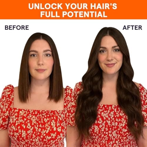 Full Shine Sew in Hair Extensions Real Human Hair 22 Inch Weft Extensions Color 2 Dark Brown Double Weft Full Head Straight Human Hair 105 Grams Hair Extensions Sew in Bundles Straight Hair — view 4