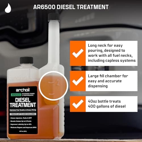 Archoil AR6500 Diesel Treatment (Two Pack) - Treats 800 Gallons - Additive for All Diesel Vehicles — view 2