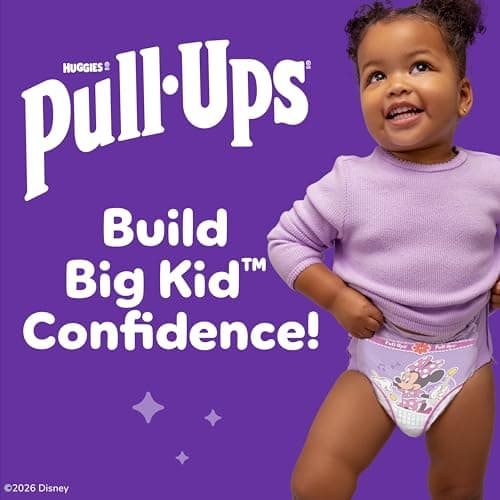 Pull-Ups Girls' Potty Training Pants, Size 3T-4T Training Underwear (32-40 lbs), 112 Count — view 3
