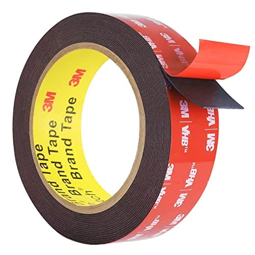 Double Sided Tape Heavy Duty, Adhesive Mounting Tape Waterproof, 16.4 FT x 0.94 in, Strong Foam Tape for Walls, Automotive, Home Office Decor