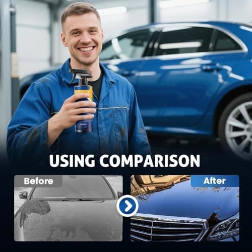 Quick Effect Coating Agent for Car,2026 New Car Coating Spray,Waterless Wash & Scratch Repair Spray, Removes Oil Film, Enhances Gloss & Hydrophobic Protection — view 2