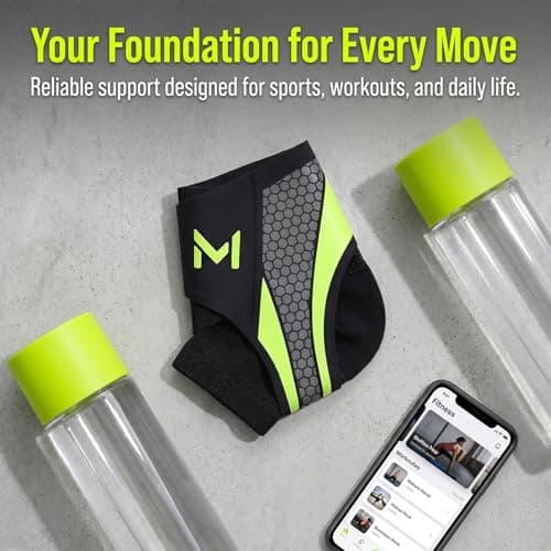 Lightweight Ankle Brace for Men & Women, Adjustable Ankle Support with Compression, Breathable Lightweight Stabilizer for Sprain Recovery & Daily Protection — view 3
