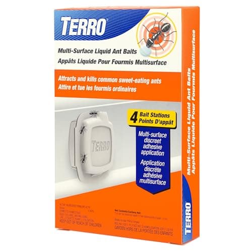 TERRO Indoor Liquid Ant Baits with Multi-Surface Adhesive Strips – 4-Pack, Ant Trap and Bait Station for Discreet Baiting, Stations for Complete Colony Elimination, Discreet Ant Traps, T334BCAN — view 11