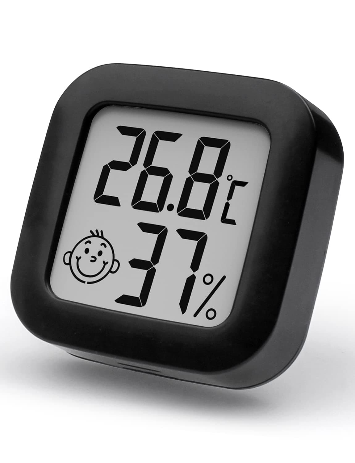 3 piezas - Mini Termómetro Higrómetro Digital, Medidor de Temperatura para Medición de Temperatura y Humedad del Casa Ambiente