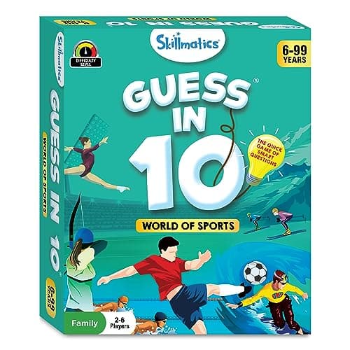 Skillmatics Guess in 10 Sports, Perfect for Boys, Girls, Kids, and Families Who Love Card Games, Toys, Travel Games, Gifts for Ages 6, 7, 8, 9 and Up — view 7