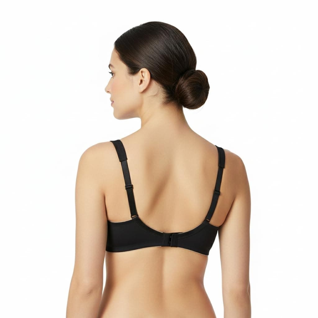 Selene, Sujetador Reductor para Mujer con Tirantes Anchos Comfort y Aro, Sin Relleno, Colección Lorea — view 2