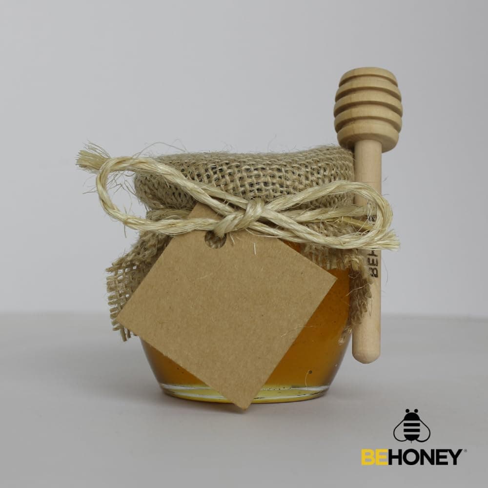 Pack tarros de miel de 125g BEHONEY modelo BOL para evento, boda, bautizo, comunión, celebración (30) — view 5