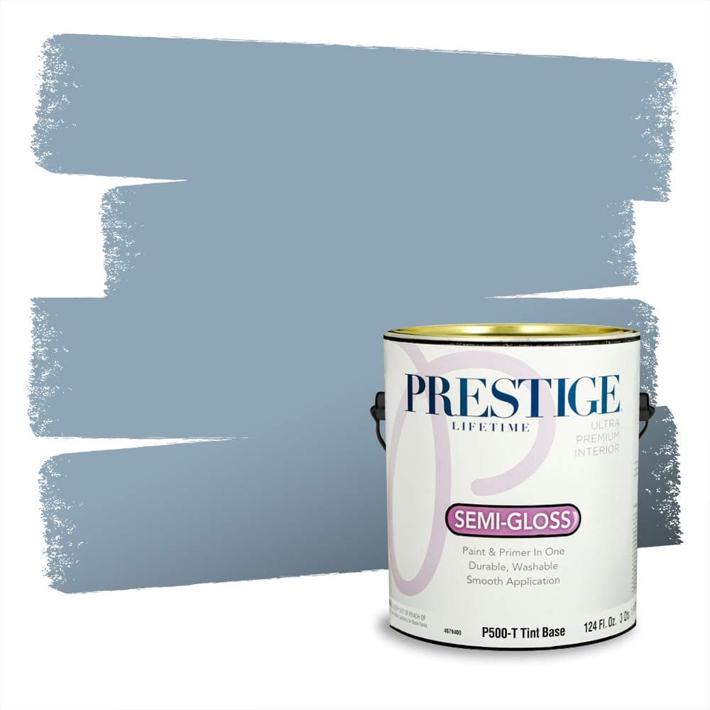 PRESTIGE Paints Interior Paint and Primer In One, 1-Gallon, Semi-Gloss, Comparable Match of Valspar* Dewdrop* — view 1280