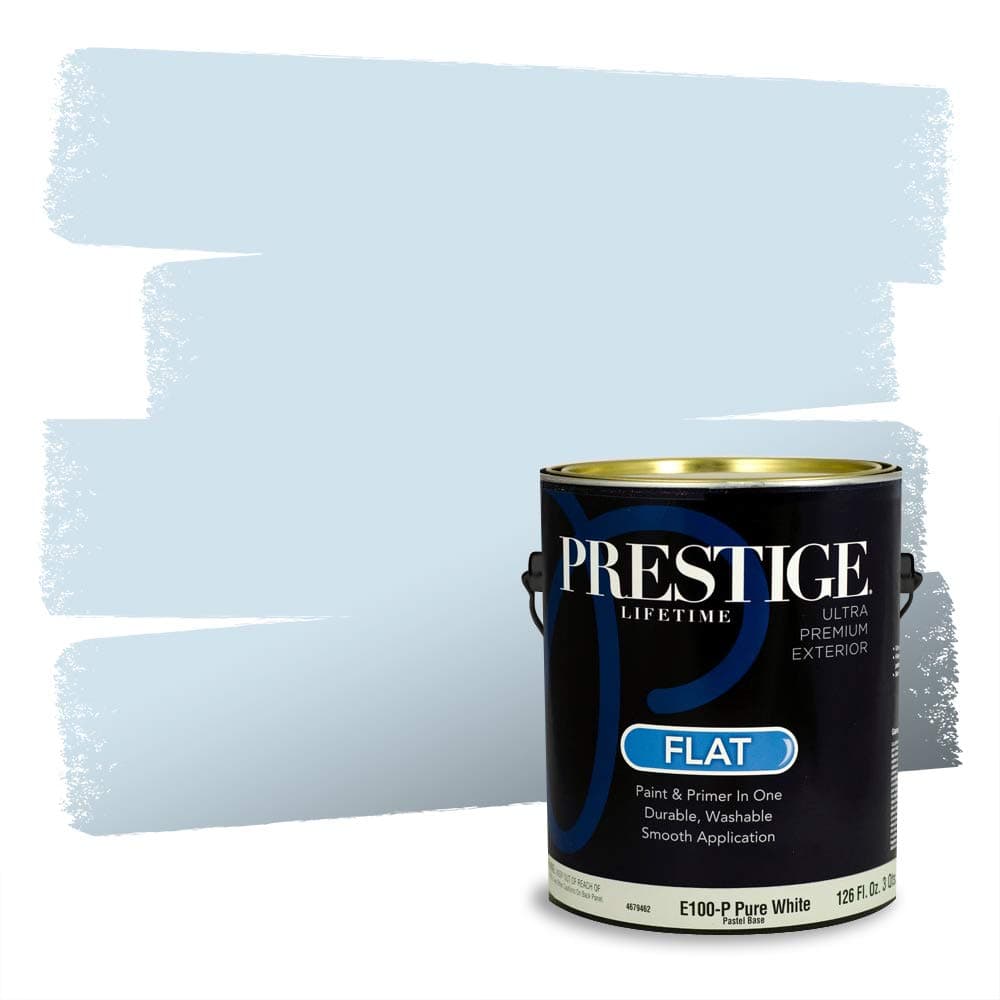 PRESTIGE Paints Interior Paint and Primer In One, 1-Gallon, Semi-Gloss, Comparable Match of Valspar* Dewdrop* — view 656