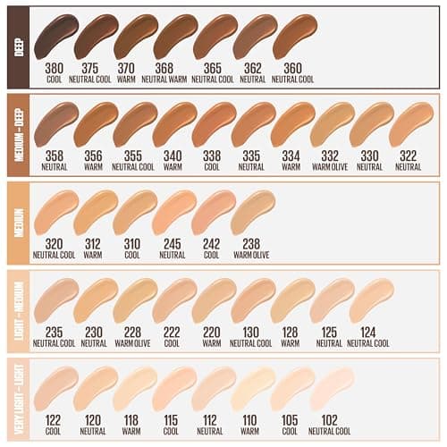 Maybelline Fit Me Matte + Poreless Liquid Oil-Free Foundation Makeup, Fair Porcelain, 1 Count (Packaging May Vary) — view 3