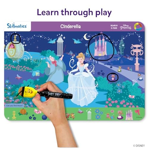Skillmatics Search and Find Book – Disney Princess, Gift for Girls & Boys — view 3