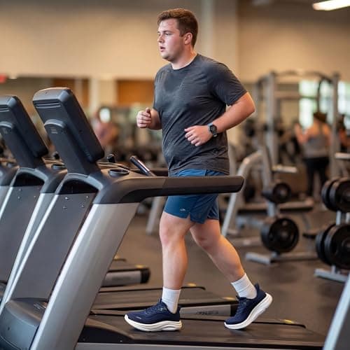 ALLSWIFIT Men's Slip On Wide Toe Box Walking Shoes Hands-Free Barefoot Cushion Running Tennis Arch Support Gym Workout Athletic Fashion Sneakers StediCloud,Size 13,Blue,SARS26002M — view 2