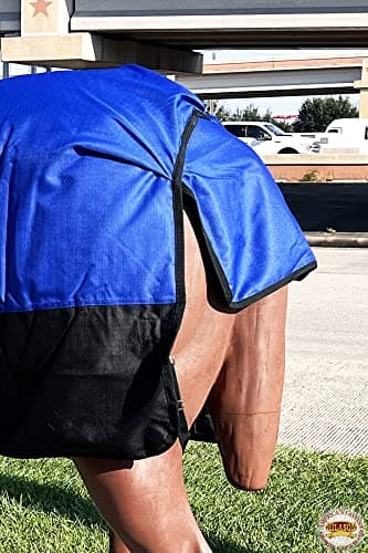 HILASON 1200D Winter Waterproof Poly Horse Blanket Belly Wrap | Turnout Blankets for Horses — view 7