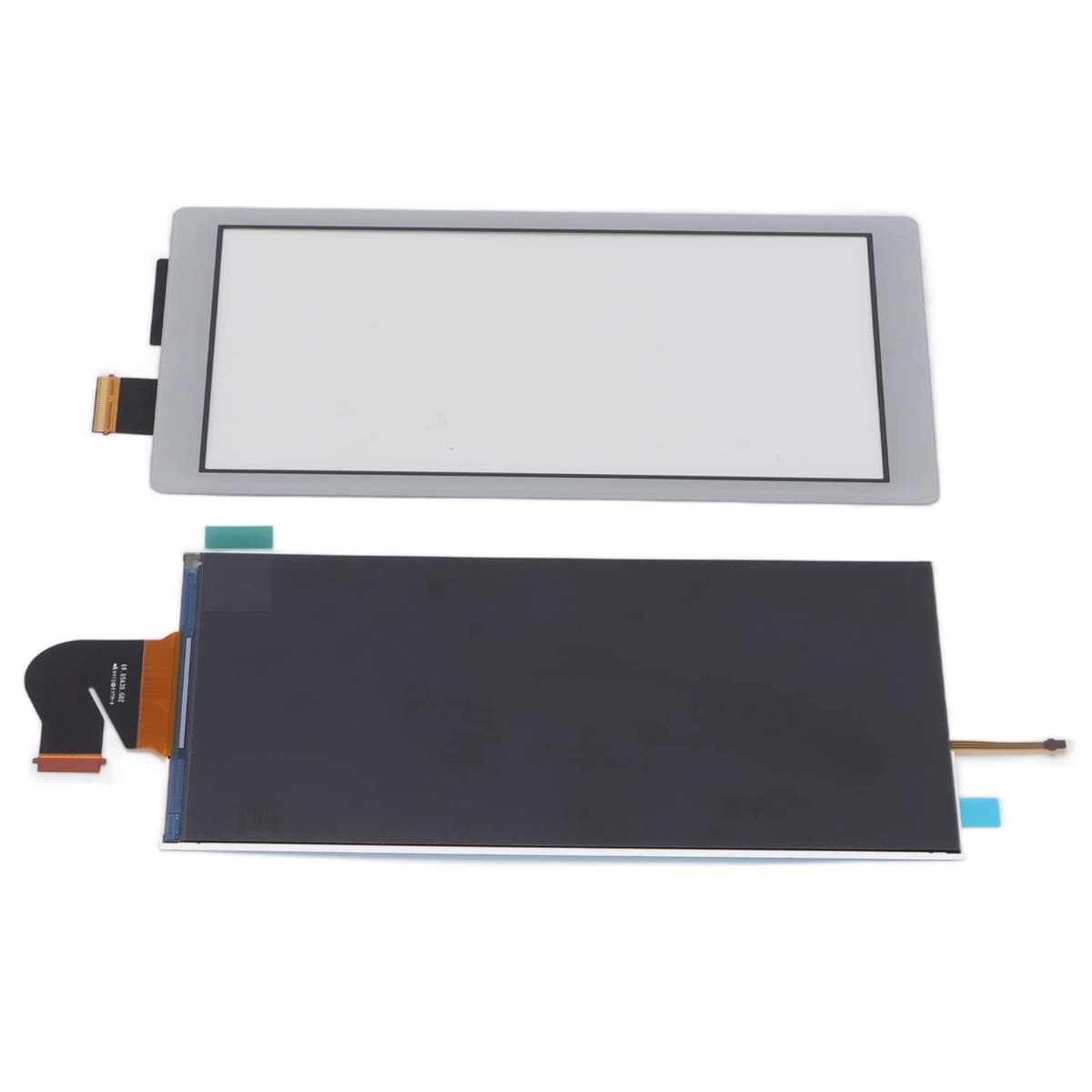 Reemplazo de Pantalla LCD Switch Lite, Piezas de Reparación de Panel Resistente (Gris Blanco)