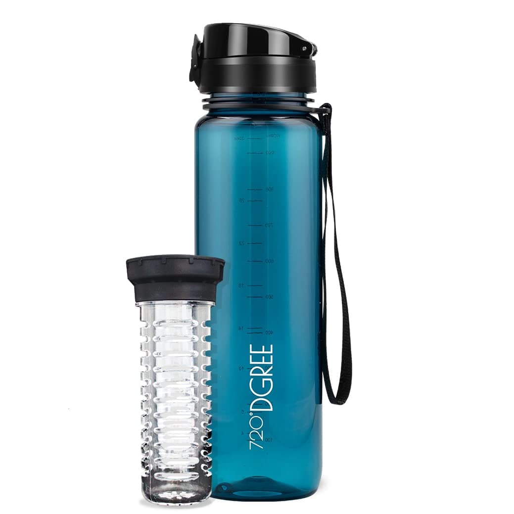 720°DGREE Botella de agua uberBottle – 1,5 litros, 1500ml | Novedosa botella deportiva | Sin BPA | Ideal para niños, fitness, deportes, fútbol, guardería, escuela, pequeños, antigoteo — view 48