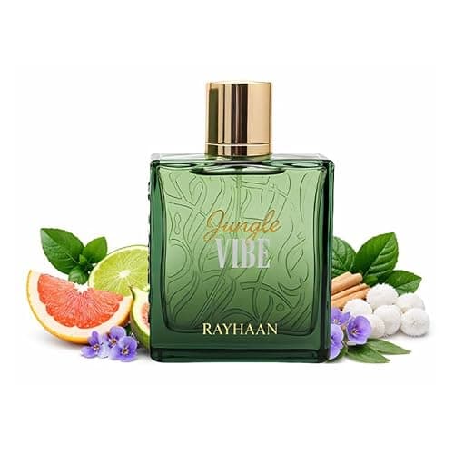 Rayhaan Jungle Vibe – Fresh, Green, Woody, Musky – Eau de Parfum Spray Long-Lasting Fragrance for Unisex, 3.4 Ounce / 100ml — view 2
