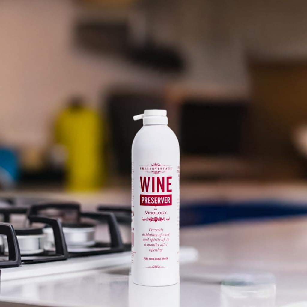 Preservintage Conservador de vino – Gas inerte puro estándar profesional para uso con tapones de vino o corcho en una lata de aerosol ligera y fácil de usar de 9 litros — view 5