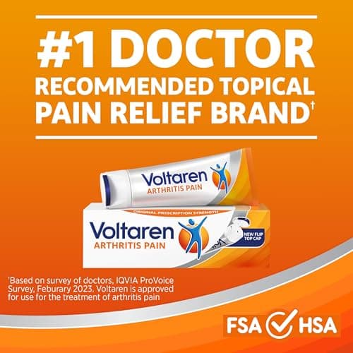 Voltaren Arthritis Pain Gel, One 100 g Tube and one 20 g Travel Size Tube — view 17