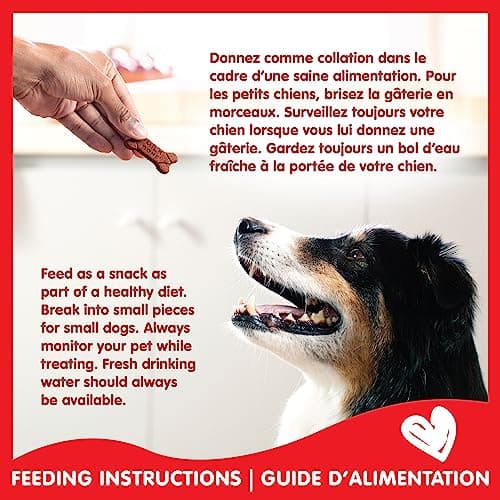 Milk-Bone Soft & Chewy Dog Treats, Tender Oven Baked Snacks Made with Tasty Wholesome Ingredients, Beef Steak Flavour, 708 g (Pack of 1) — view 5