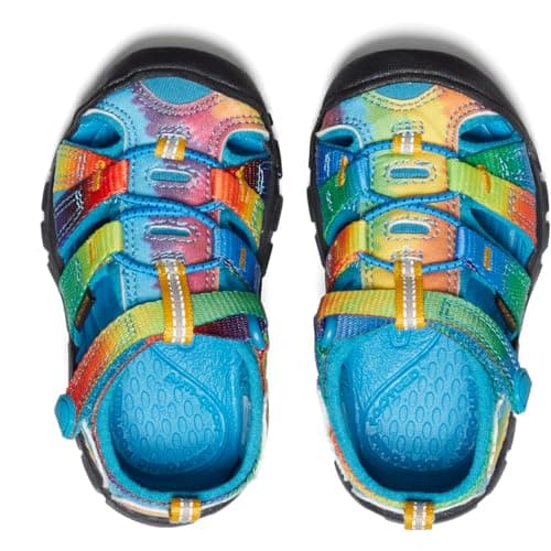 KEEN Toddler's Seacamp 2 CNX Closed Toe Sandal, Vivid Blue/Original Tie Dye, 7 T (Toddler's) US — view 4