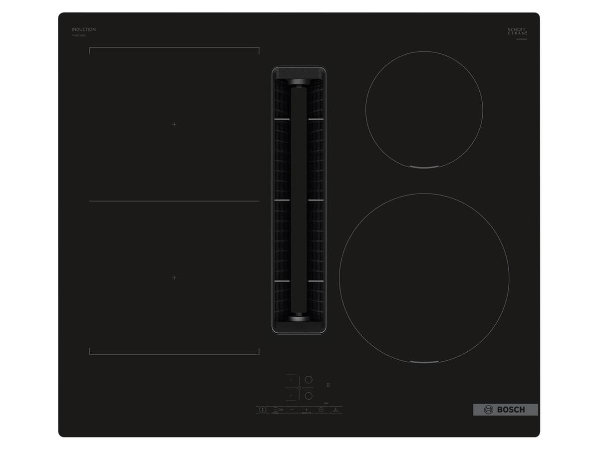 Bosch PVS611B16E Series 4, Built-in Induction hob with integrated ventilation system 60 cm surface mount without frame