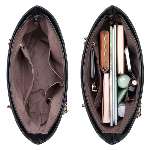 Montana West Large Tote Bag Purses and Handbags for Women Top Handle Shoulder Satchel Handbags with Pockets Women Hobo Handbags MWC-039LP — view 3