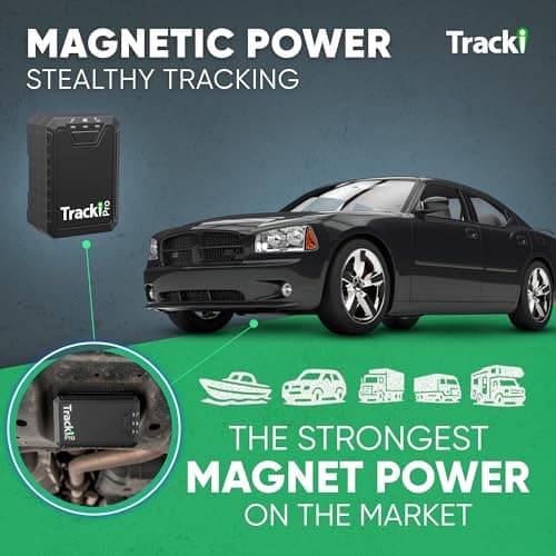 Tracki Pro GPS Tracker for Car – Waterproof 4G LTE Magnetic Car GPS Tracker, Long-Life Battery Up to 7 Months, Real-Time Tracking for Cars, Trucks, Vans, Motorcycles & Trailers, Subscription Required — view 2