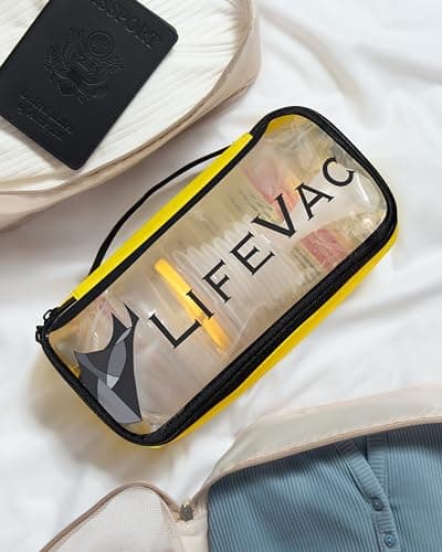LifeVac Yellow Travel Kit - Portable Suction Rescue Device, First Aid Kit for Kids and Adults, Portable Airway Suction Device for Children and Adults — view 7