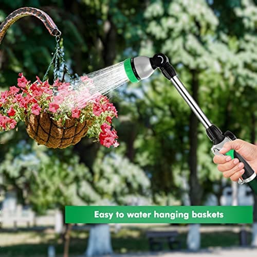 RESTMO Heavy Duty Metal Hose Wand, Watering Wand for Garden Hose — view 5