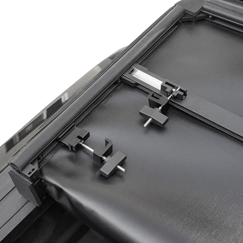 Soft Tri-Fold Truck Bed Tonneau Cover, 2002-2024 Ram 1500 Classic Body ONLY 6'4'' Bed (76.3''), Tear-Resistant, Weatherproof, by Tonno Monster — view 3