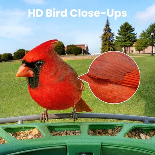 Birdfy 2 Smart Bird Feeder with Camera,Solar-Powered, Wireless Installation, Auto-Capture Bird Videos & Motion Detection, Gift Present — view 2