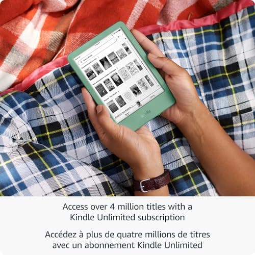 Amazon Kindle 16 GB (newest model) - Lightest and most compact Kindle, now with faster page turns, for an enhanced reading experience - Black — view 5