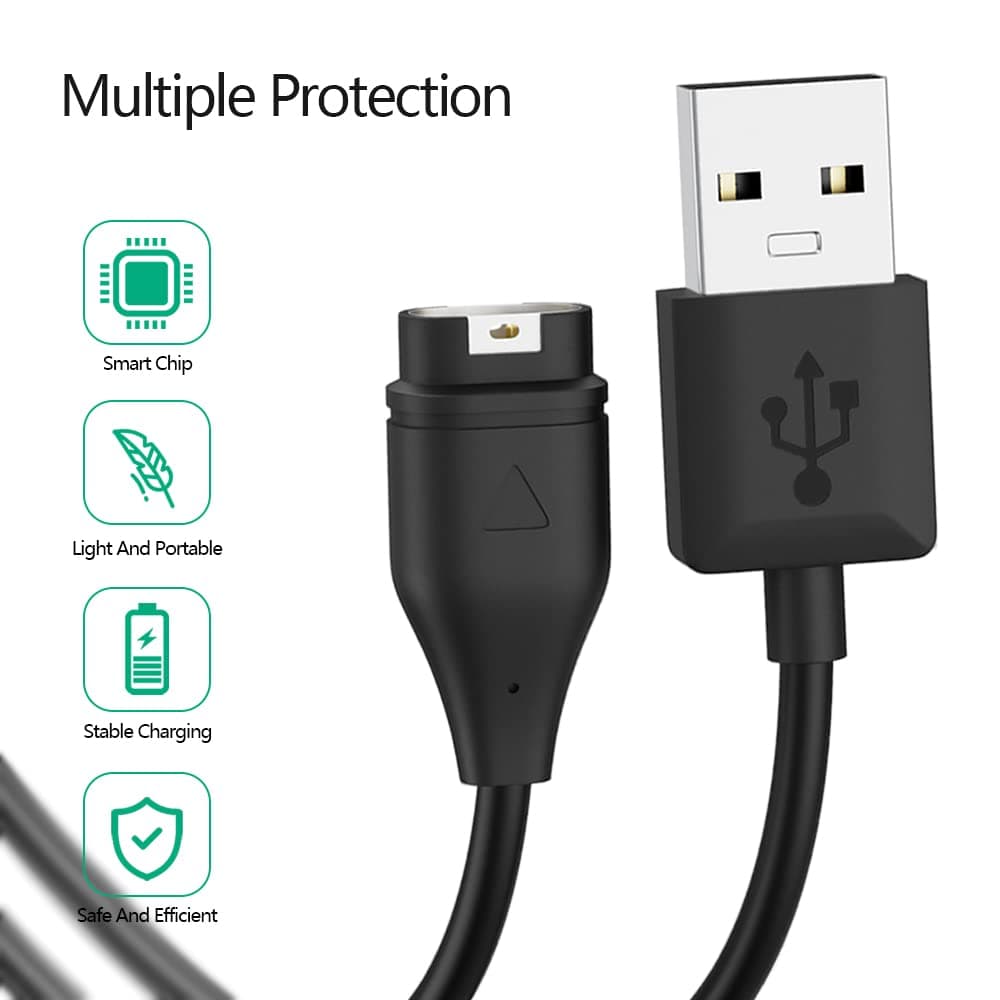 AWINNER Compatible for Garmin Watch Charger Cable — view 3