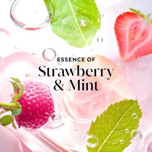 Olay Body Wash for Women, Fresh Radiance, 24/7 Skin-Loving Freshness, Visibly Radiant, Plant Based Cleansers, Vitamin B3 & Antioxidant Blend, For All Skin Types, Strawberry & Mint Scent, 29 fl oz — view 3