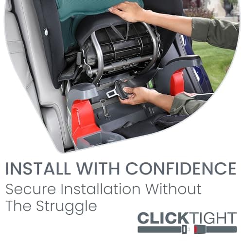 Britax Grow with You ClickTight Harness-2-Booster Car Seat, 2-in-1 High Back Booster, Green Contour — view 3