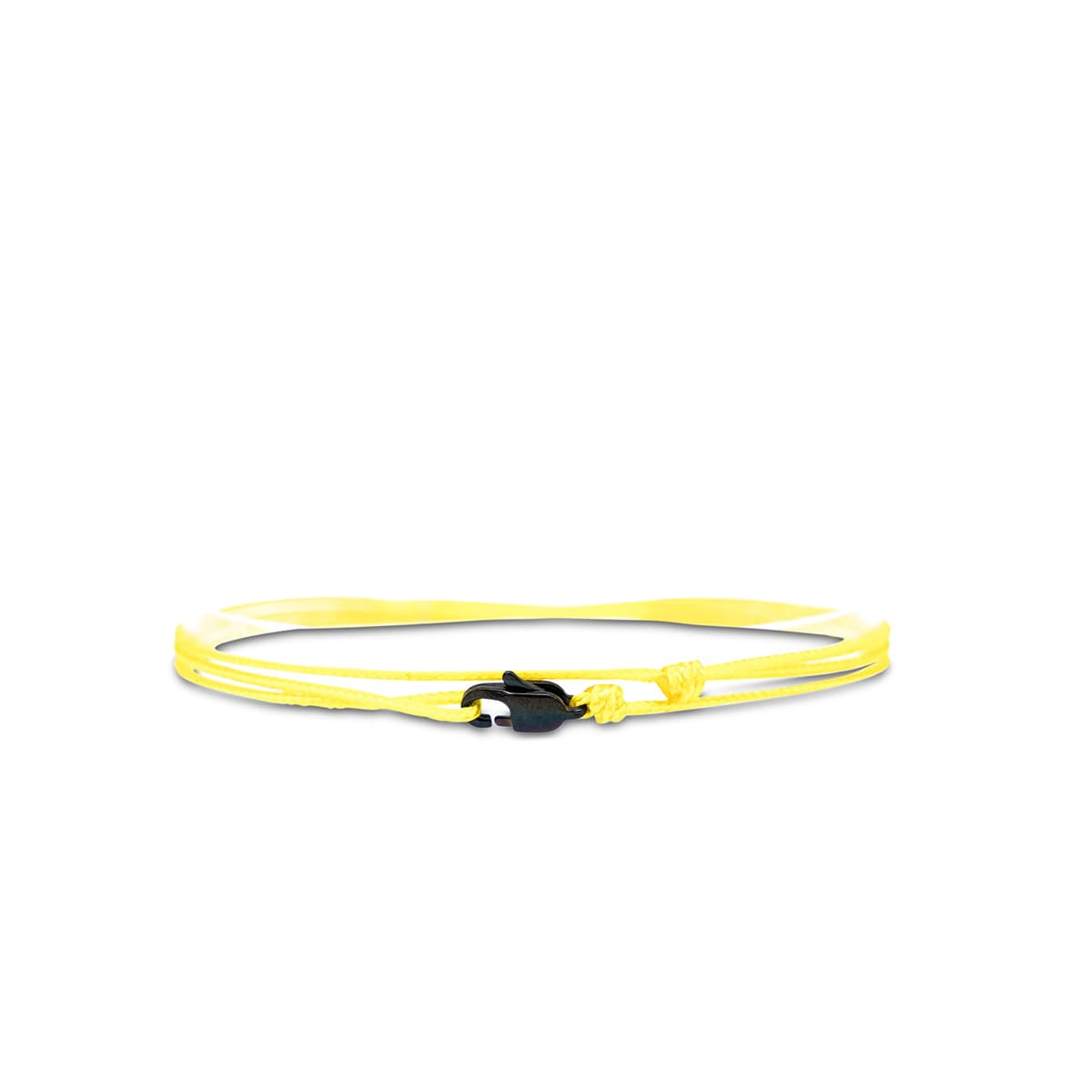 Made by Nami Pulsera Fina para Hombres y Mujeres con Cierre de Mosquetón Hecha a Mano - Joyería Marítima para Surfistas - Pulsera de Tela Minimalista - 100% Impermeable y Ajustable (Vino Rojo Negro) — view 26