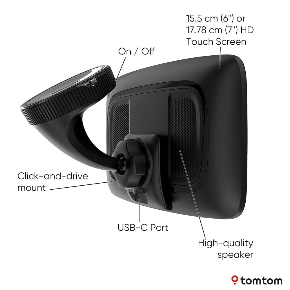 TomTom Car Sat Nav GO Superior (6 Inch, with Traffic Congestion and Speed Cam Alerts thanks to TomTom Traffic, World Maps, Quick-Updates via WiFi, Fuel Prices, Click-Drive Mount) - NEW SOFTWARE — view 6