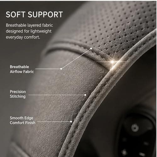 Shoulder Massager with Heat and Vibration, 3-in-1 Shoulder Wrap Massager, Adjustable Fit, Cordless Rechargeable Shoulder Support for Daily Relaxation (Grey) — view 3