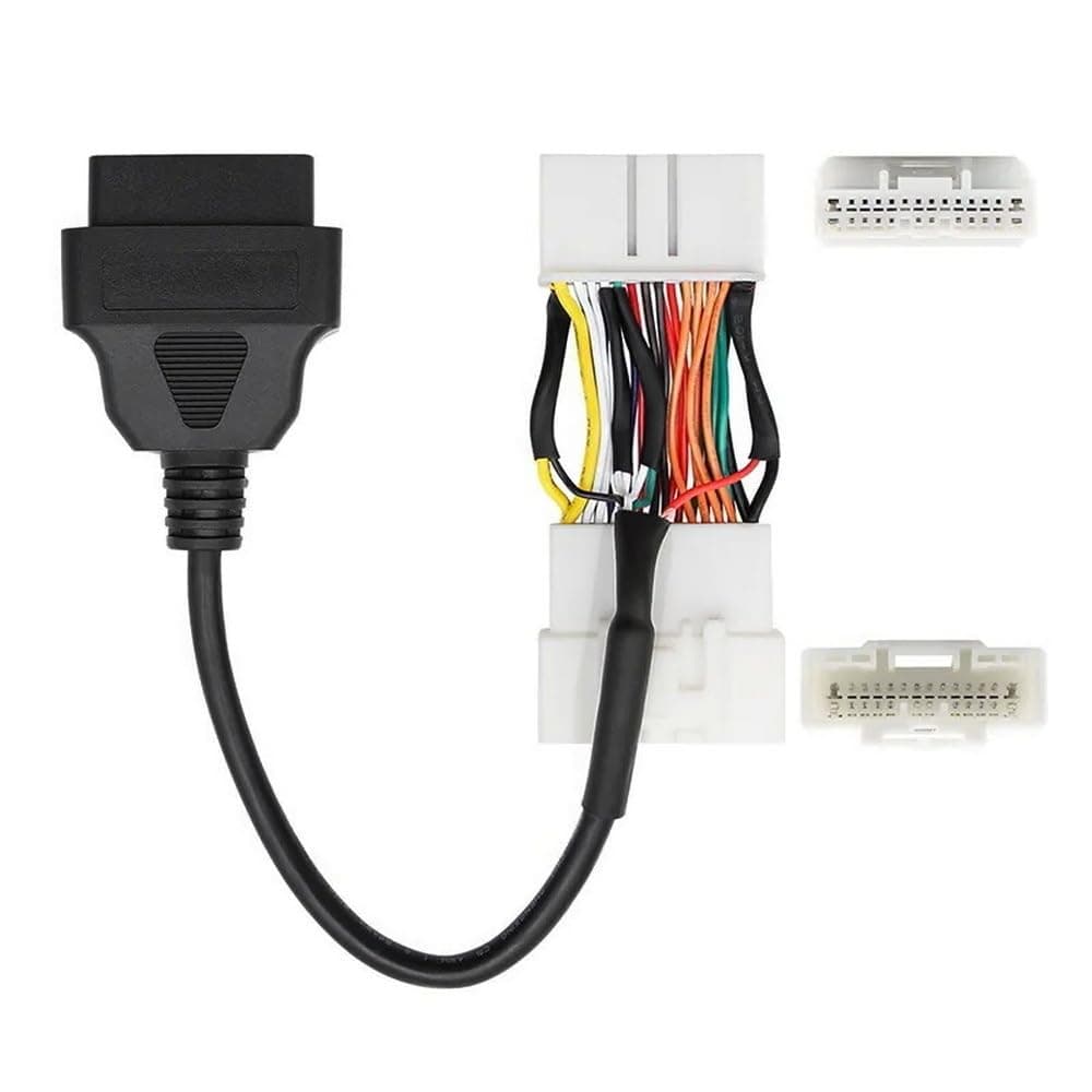 OBD2 OBDII Diagnostic Cable Adaptor 26 Pin to 16 Pin Compatible with 2019-2021 Tesla Model 3/Y — view 2