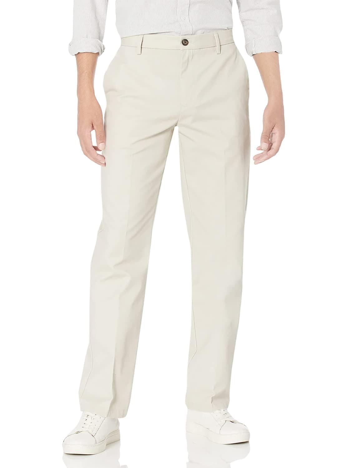Amazon Essentials Men's Classic-Fit Wrinkle-Resistant Flat-Front Chino Trousers (Available in Big and Tall) — view 12