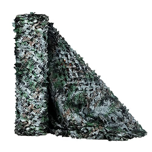 Camouflage Net Camo Netting Blinds Dual Mesh for Decor Courtyard Sunshade Camp Photo Farm Factory Shelter Car Concealment Party Exhibit Backdrop Curtain Ceiling Fence Canopy Cover