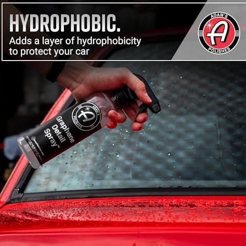 Adam's Polishes Graphene Detail Spray (Gallon) - Extend Protection of Waxes, Sealants, & Coatings | Waterless Detailer Spray For Car Detailing | Clay Bar, Drying Aid, Add Ceramic Graphene Protection — view 4