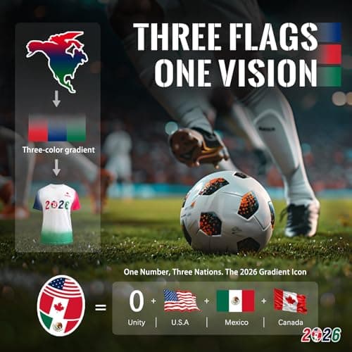 TEE-TEA Youth&Adult Soccer Jersey Size S-L, 2026 North America Soccer Cup Tshirt, Fan Jersey Breathable, Team Canada (CA/US, Alpha, Large, Tri-Nations Unity 2026 Pride Jersey (Canada Edition)) — view 4